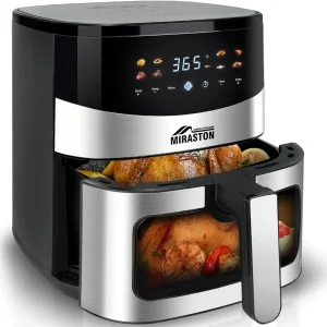 6.5QT Digital Air Fryer with Window