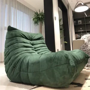 Minimalist Modern L-Shaped Fabric Sofa – Comfortable Sponge-Filled Couch
