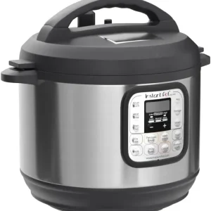 Duo 7-in-1 Mini Electric Pressure Cooker – 3 Quart Stainless Steel Multi-Cooker with Slow Cook